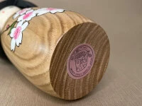 Kokeshi: Holzpuppe Sakura 6 Kokeshi: Holzpuppe Sakura – Bild 4