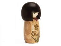 Kokeshi: Holzpuppe Suisen 4 Kokeshi: Holzpuppe Suisen – Bild 2