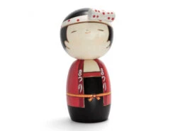 Kokeshi: Holzpuppe Wasshoi Girl -Japanisches Geschirr Rabatt kokeshi holzpuppe wasshoi girl 1