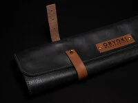 Messer-Tasche M, Leder Schwarz 8 Messer-Tasche M, Leder Schwarz – Bild 6