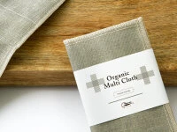 Multifunktionstuch, Bio-Baumwolle, Natural Blue, 34cm X 34cm 6 Multifunktionstuch, Bio-Baumwolle, Natural Blue, 34cm X 34cm – Bild 4