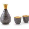 Sake Set Shuki, 1 Karaffe, 2 Becher 2 Sake Set Shuki, 1 Karaffe, 2 Becher -Japanisches Geschirr Rabatt sake set shuki 1 karaffe 2 becher