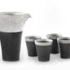 Sake Set Suzune S, 1 Karaffe, 4 Becher S -Japanisches Geschirr Rabatt sake set suzune s 1 karaffe 4 becher s