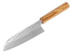 Santokumesser MINAMO 170, SG2, Olive -Japanisches Geschirr Rabatt santokumesser minamo 170 sg2 olive 1