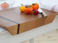 Stirnholz Schneidebrett Eiche HS Premium 11 Stirnholz Schneidebrett Eiche HS Premium – Bild 9