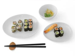 Sushi Set Yuuki, Weiß -Japanisches Geschirr Rabatt sushi set yuuki weiss 1
