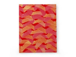 Japanbuch Tokyo Memo, Chiyogami Saitenspiel Auf Rot, 17 X 22 Cm -Japanisches Geschirr Rabatt tagebuch notizbuch japanisches chiyogami rot rivoli 1