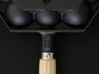 Takoyaki Pfanne 14, Holzgriff, IWACHU 8 Takoyaki Pfanne 14, Holzgriff, IWACHU – Bild 6