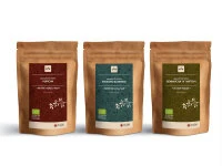 Tee Geschenke: Grüner Tee Gyokuro Kusanagi, Genmaicha 'n' Matcha, Kukicha, Bio 4 Tee Geschenke: Grüner Tee Gyokuro Kusanagi, Genmaicha 'n' Matcha, Kukicha, Bio – Bild 2