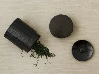 Teedose Urushi Nuri, Holz, Schwarz, 2 Größen 9 Teedose Urushi Nuri, Holz, Schwarz, 2 Größen – Bild 7