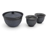 Teeservice Shiboridashi Nanban Mishimazume, 3-teilig