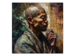 Wandbild Satori #3, Farbig 1:1 -Japanisches Geschirr Rabatt wandbild naiteki na satori 2 farbig 1 1 52 1