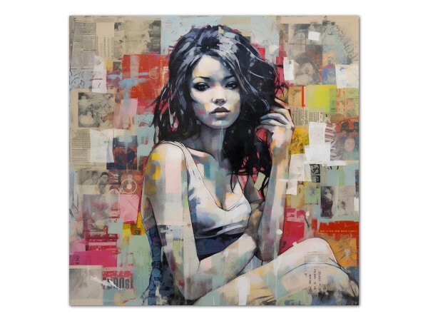 Wandbild Nihon No Pop Art #4, Farbig 1:1 5 Wandbild Nihon No Pop Art #4, Farbig 1:1 – Bild 3